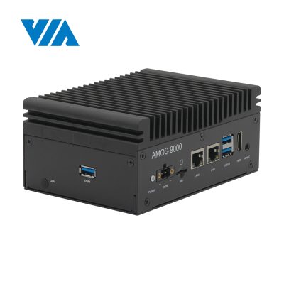 Máy Tính Nhúng Công Nghiệp Không Quạt Siêu Bền VIA AMOS-9000