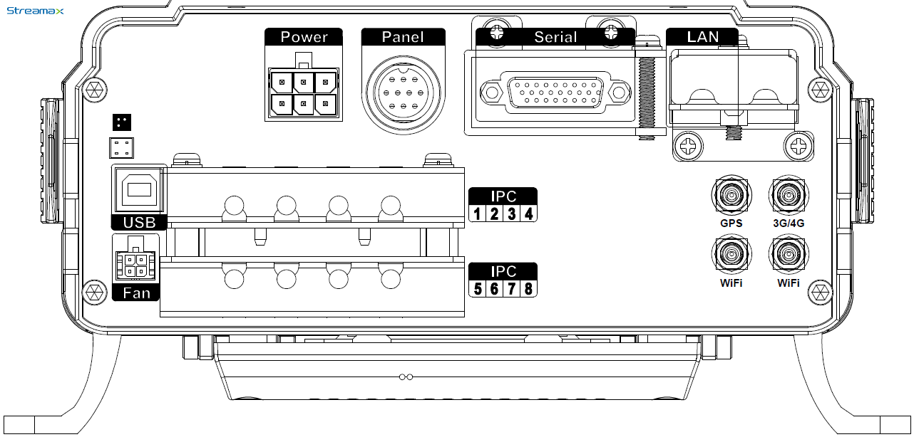 Mobile NVR QA-POE-N0800 - Image 3