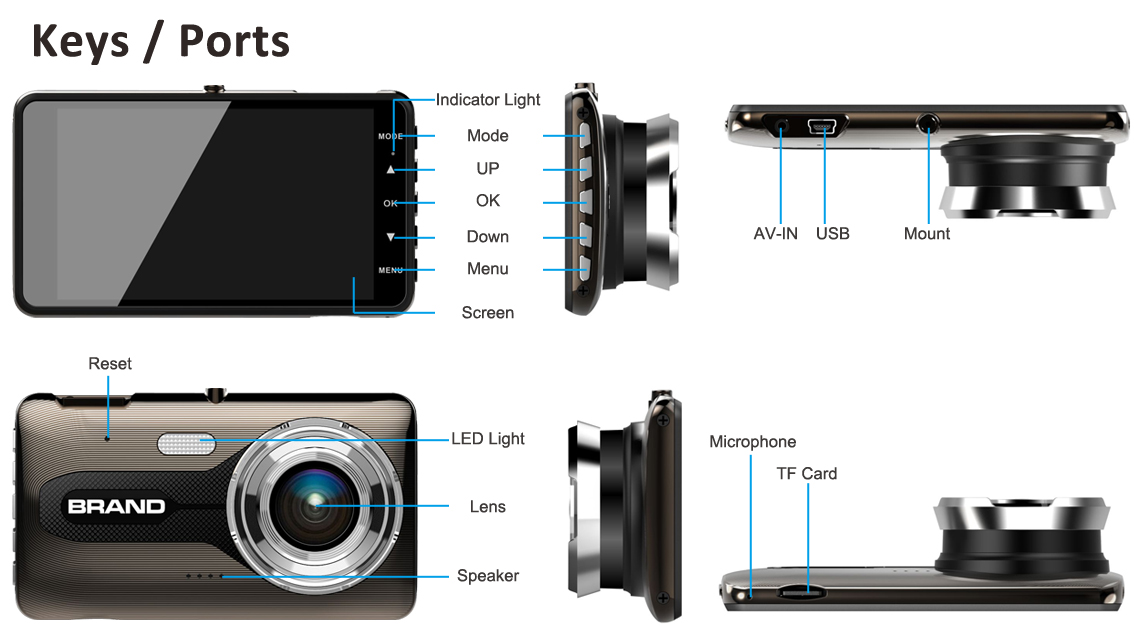 Camera hành trình Full HD QA-A8 - Image 6