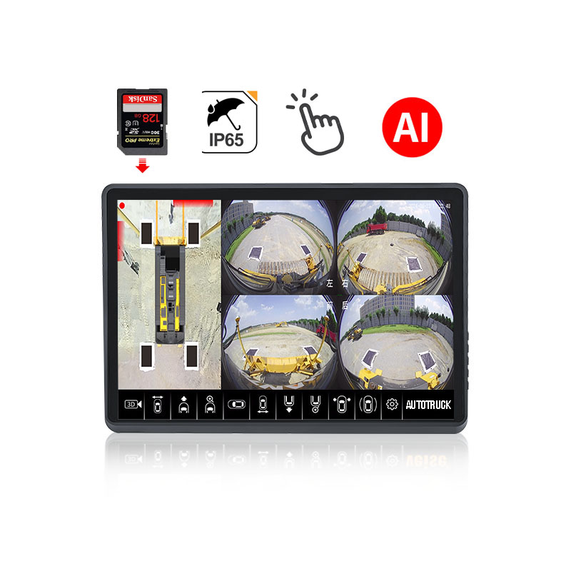 Camera AI 360° cho xe nâng Autotruck ATS-3DM1014DC49 – Cảnh báo người và phương tiện - Image 2