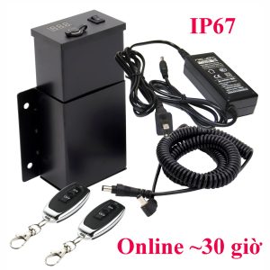 Pin dự phòng chống nước có điều khiển cho xe nâng PB-8000AC