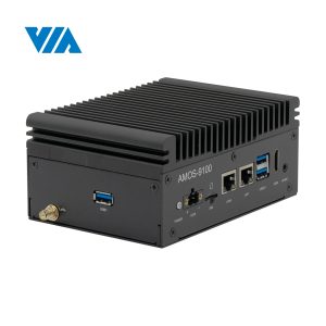 Máy Tính Nhúng Công Nghiệp Siêu Nhỏ Không Quạt VIA AMOS-9100